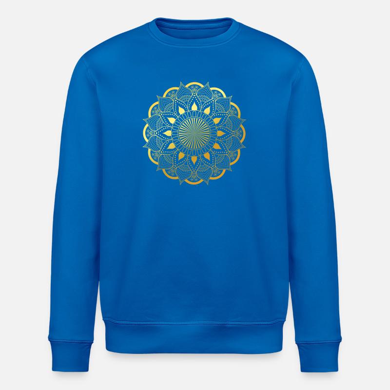 Mandala - Stanley/Stella Unisex Bio-Sweatshirt ROLLER - Königsblau