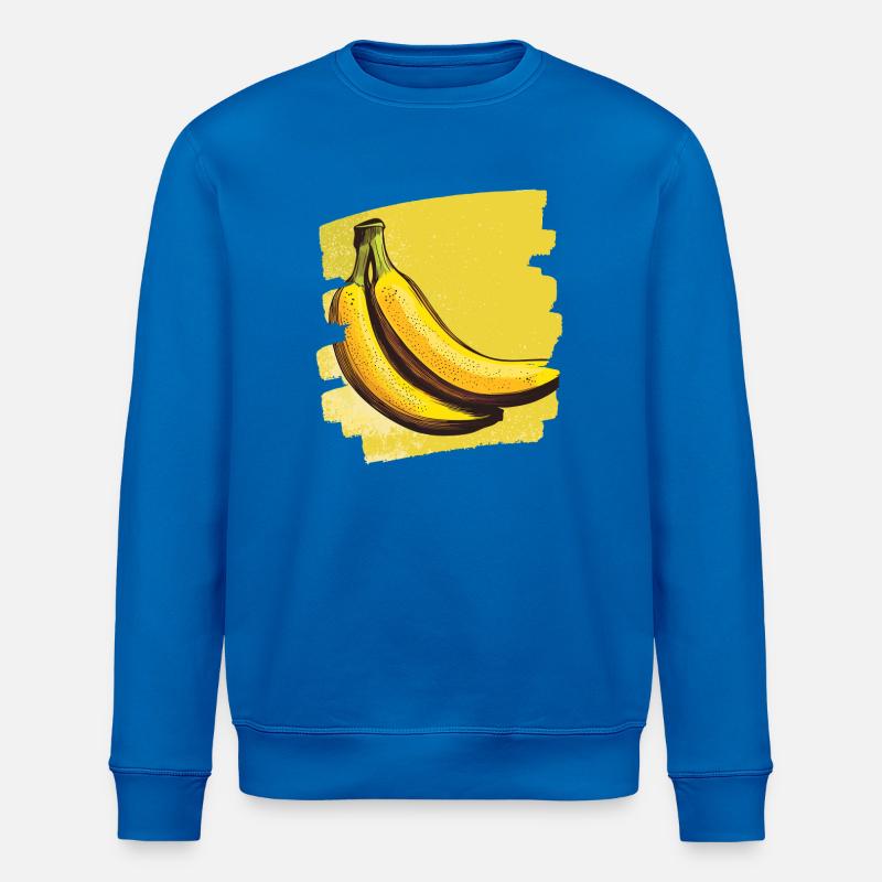 Banane - Stanley/Stella Unisex Bio-Sweatshirt ROLLER - Königsblau