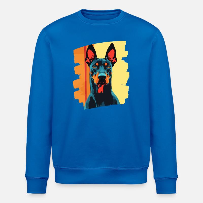 Doberman - Sweat bio ROLLER Stanley/Stella Unisexe - bleu roi