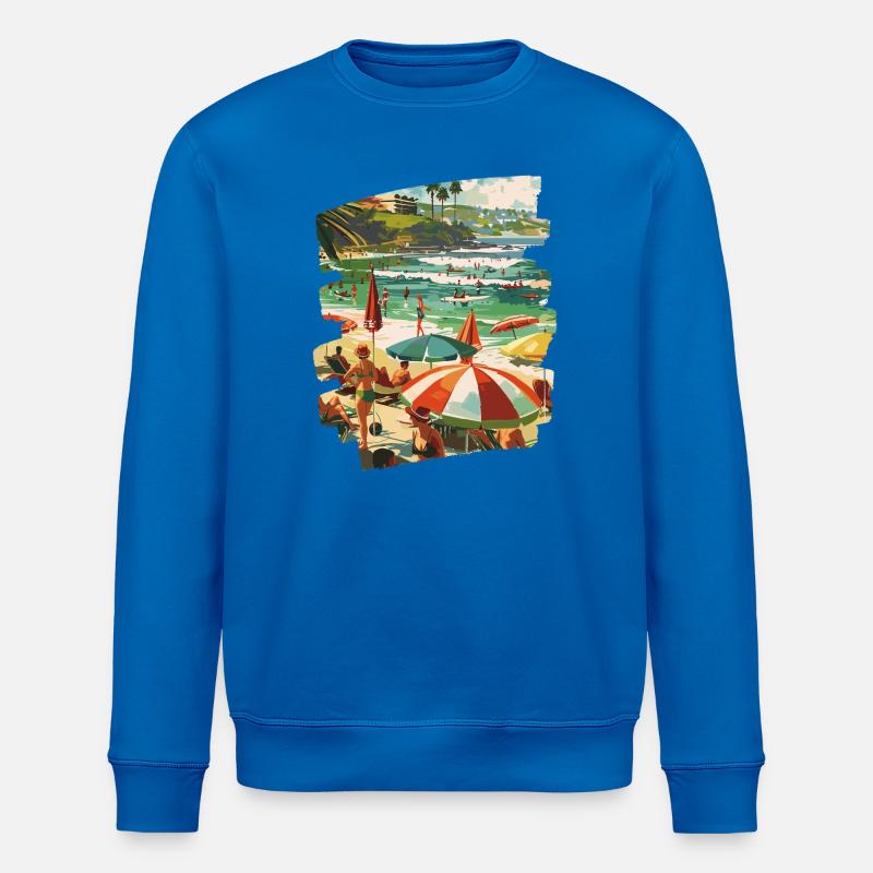Surfer - Stanley/Stella Unisex Bio-Sweatshirt ROLLER - Königsblau