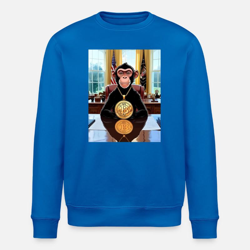 JensJensen - Stanley/Stella Unisex Bio-Sweatshirt ROLLER - Königsblau