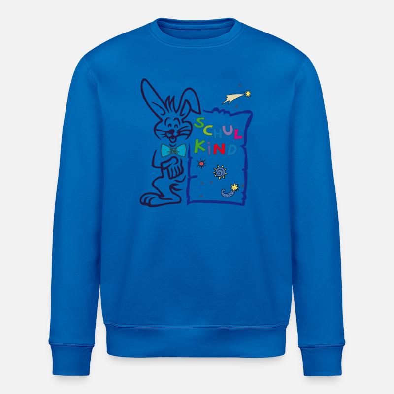 Schulstart Schulkind - Stanley/Stella Unisex Bio-Sweatshirt ROLLER - Königsblau