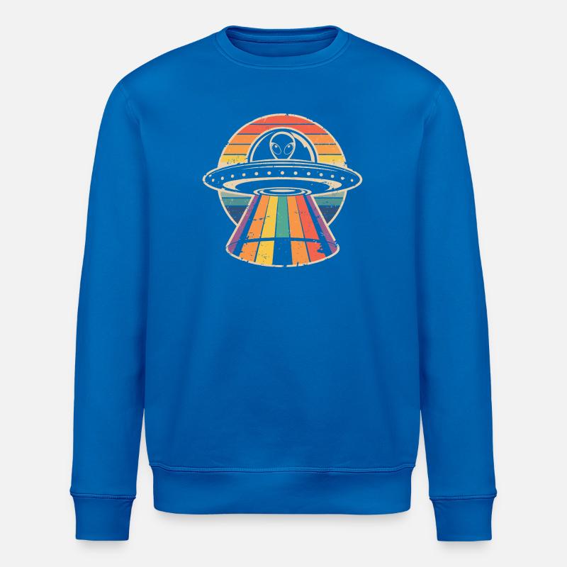 UFO-Liebhaber - Stanley/Stella Unisex Bio-Sweatshirt ROLLER - Königsblau