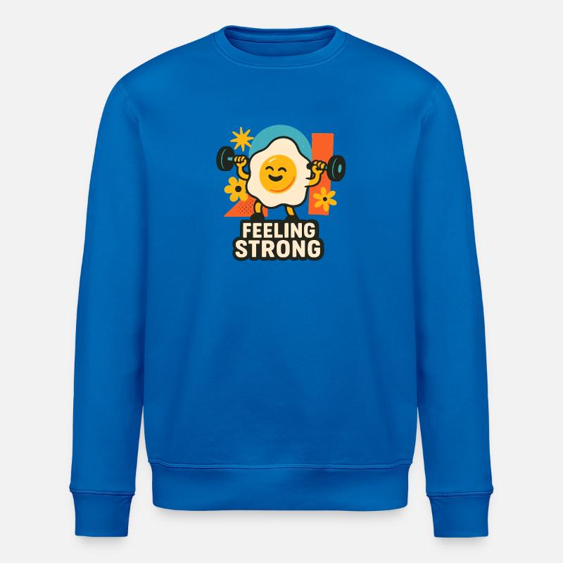 Tout simplement fort ! - Sweat bio ROLLER Stanley/Stella Unisexe - bleu roi