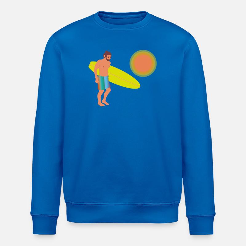 surfer - Stanley/Stella ROLLER Unisex Organic Sweatshirt - royal blue