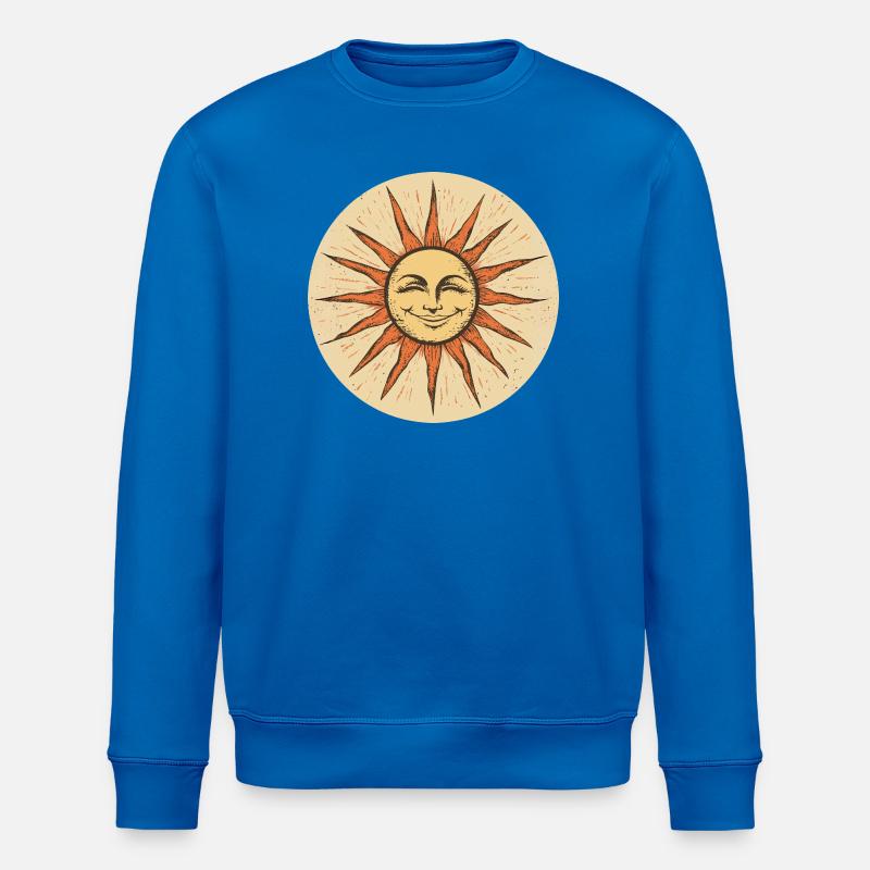 Sonne - Stanley/Stella Unisex Bio-Sweatshirt ROLLER - Königsblau