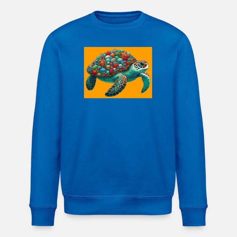 Schildkröte - Stanley/Stella Unisex Bio-Sweatshirt ROLLER - Königsblau