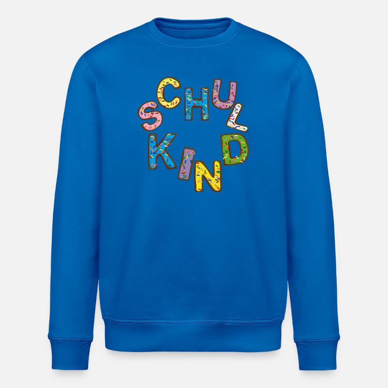 Schulkind Einschulung - Stanley/Stella Unisex Bio-Sweatshirt ROLLER - Königsblau