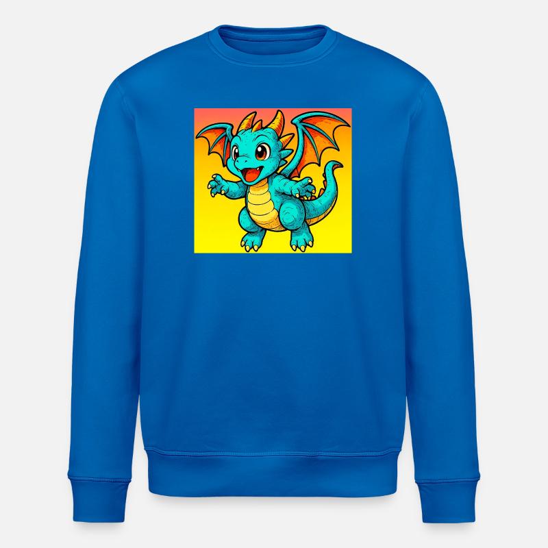 dragon - Sweat bio ROLLER Stanley/Stella Unisexe - bleu roi