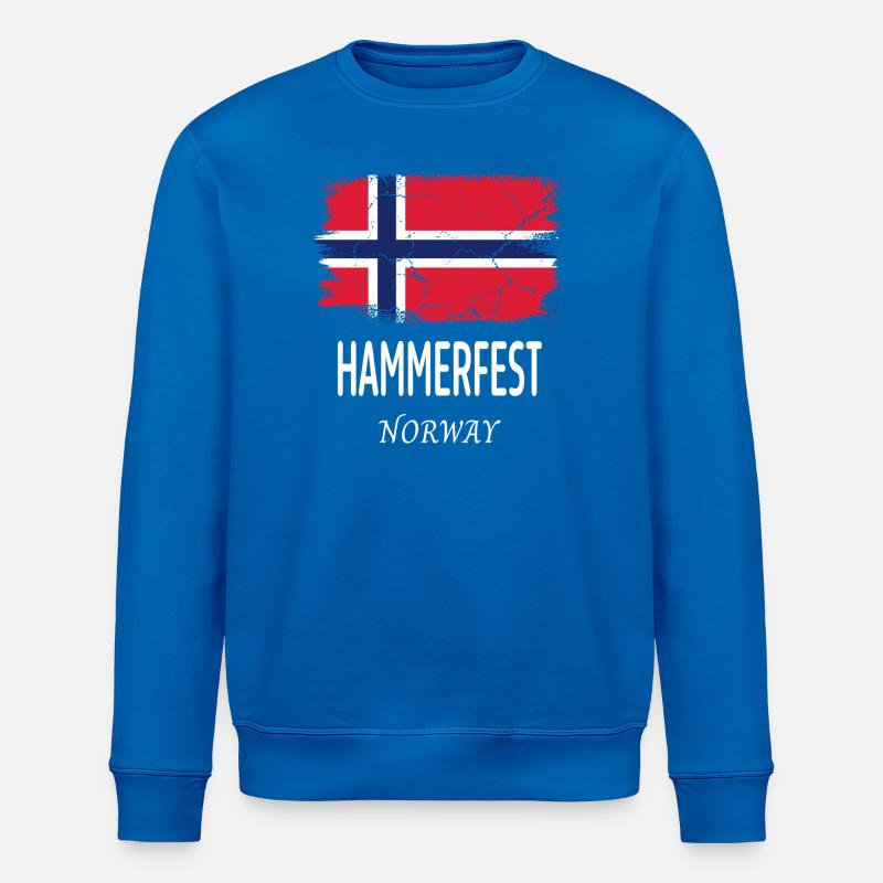 Hammerfest - Stanley/Stella ROLLER Unisex Organic Sweatshirt - royal blue
