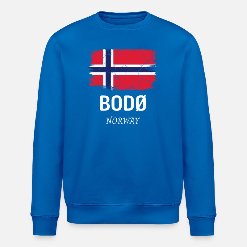 BODØ - Sweat bio ROLLER Stanley/Stella Unisexe - bleu roi