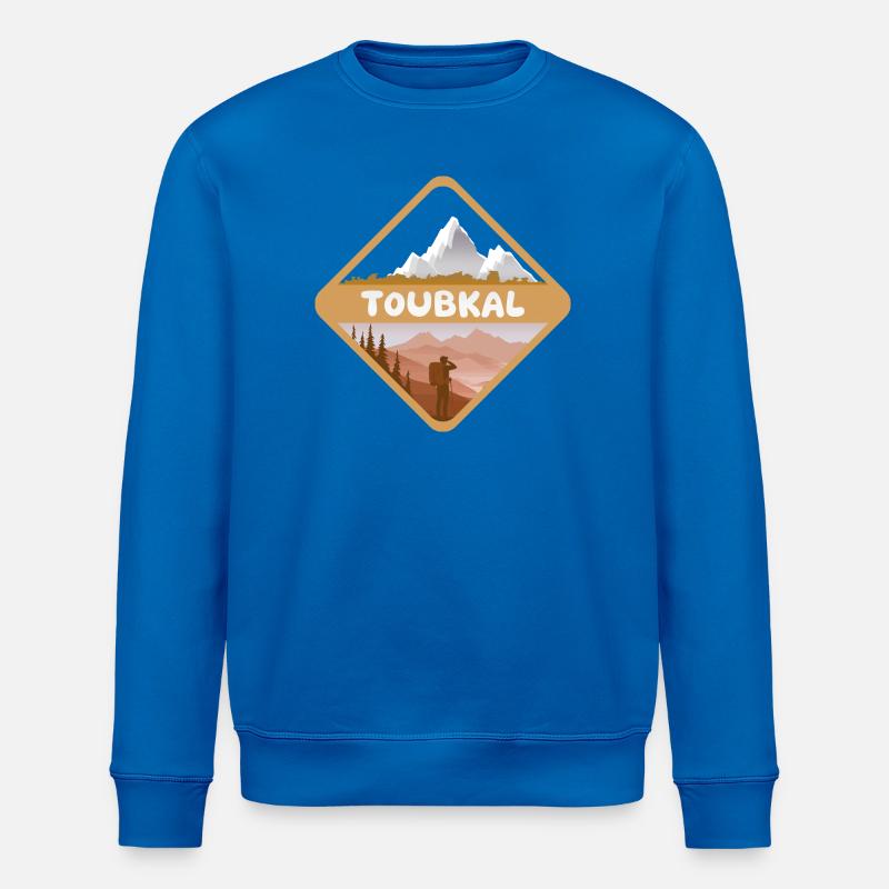 Toubkal - Stanley/Stella Unisex Bio-Sweatshirt ROLLER - Königsblau