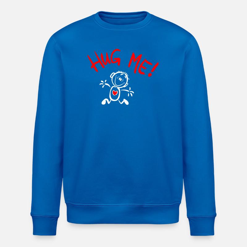 Hug me - Stanley/Stella Unisex Bio-Sweatshirt ROLLER - Königsblau