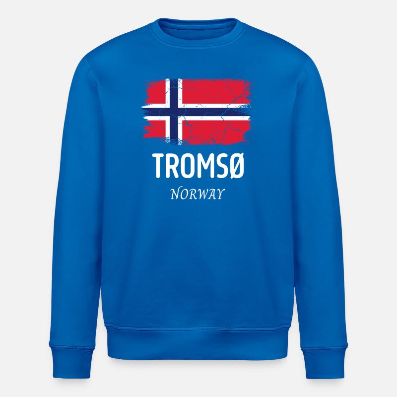 TROMSØ - Stanley/Stella ROLLER Unisex Organic Sweatshirt - royal blue