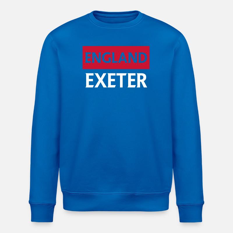 Englands stolzes Rugby-Nationen-Design - Stanley/Stella Unisex Bio-Sweatshirt ROLLER - Königsblau
