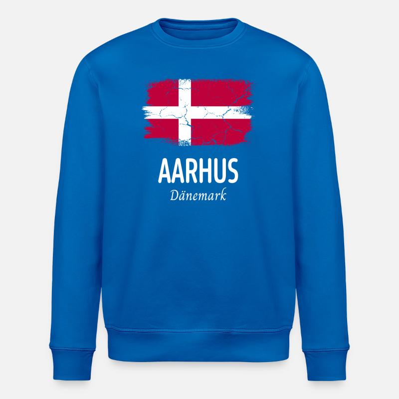 Aarhus - Stanley/Stella ROLLER Unisex Organic Sweatshirt - royal blue