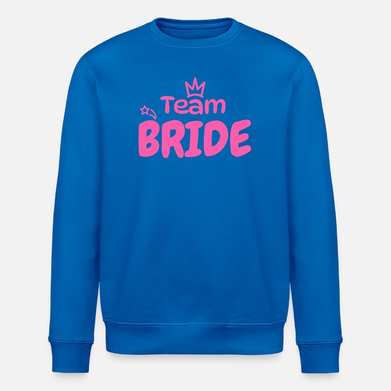 Équipe Bride JGA - Sweat bio ROLLER Stanley/Stella Unisexe - bleu roi