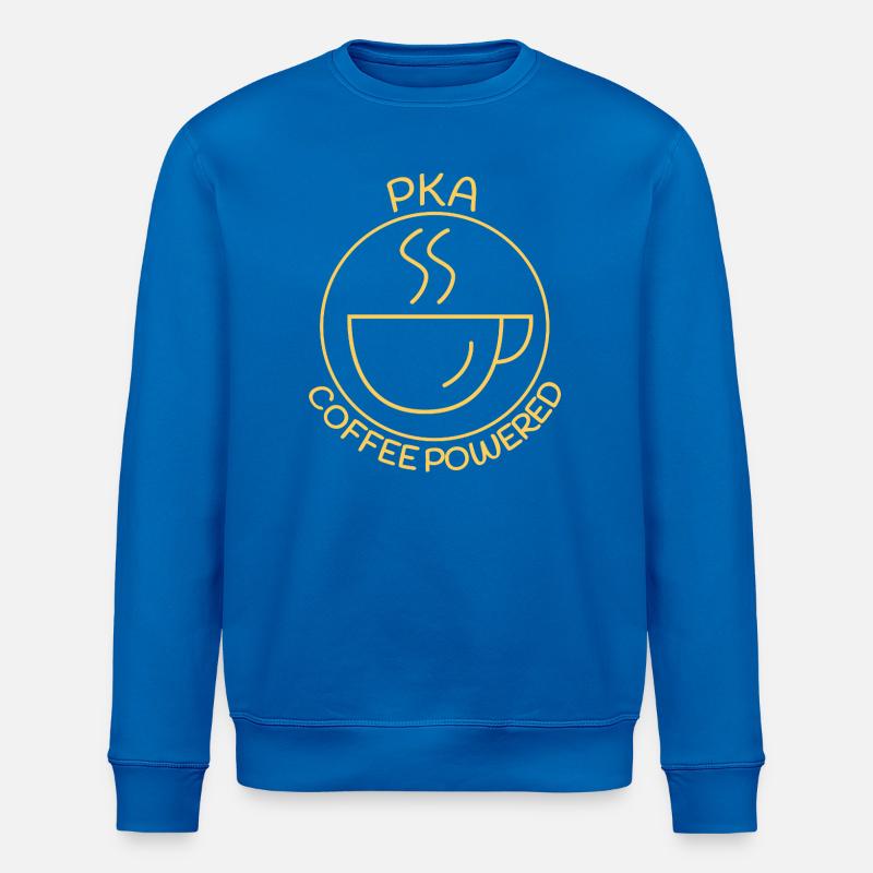 PKA Coffee Powered Apotheke - Stanley/Stella Unisex Bio-Sweatshirt ROLLER - Königsblau