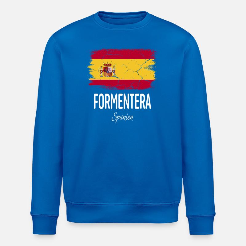 Formentera - Stanley/Stella Unisex Bio-Sweatshirt ROLLER - Königsblau