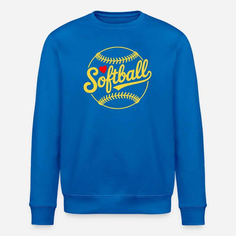 Conception de softball - Sweat bio ROLLER Stanley/Stella Unisexe - bleu roi