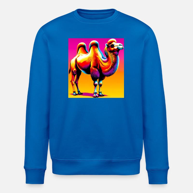 Kamel - Stanley/Stella Unisex Bio-Sweatshirt ROLLER - Königsblau