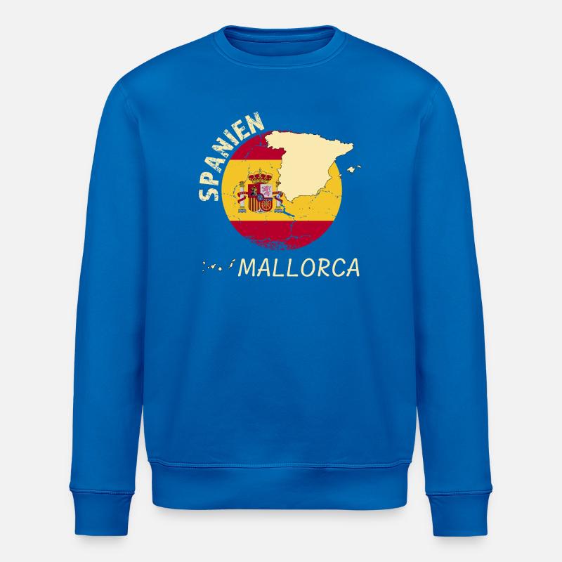 Mallorca - Stanley/Stella Unisex Bio-Sweatshirt ROLLER - Königsblau