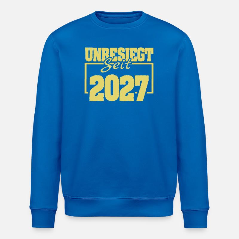 seit 2027 - Stanley/Stella Unisex Bio-Sweatshirt ROLLER - Königsblau
