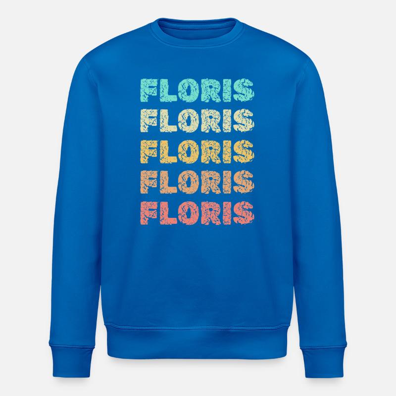 Floris als Floris - Stanley/Stella Unisex Bio-Sweatshirt ROLLER - Königsblau