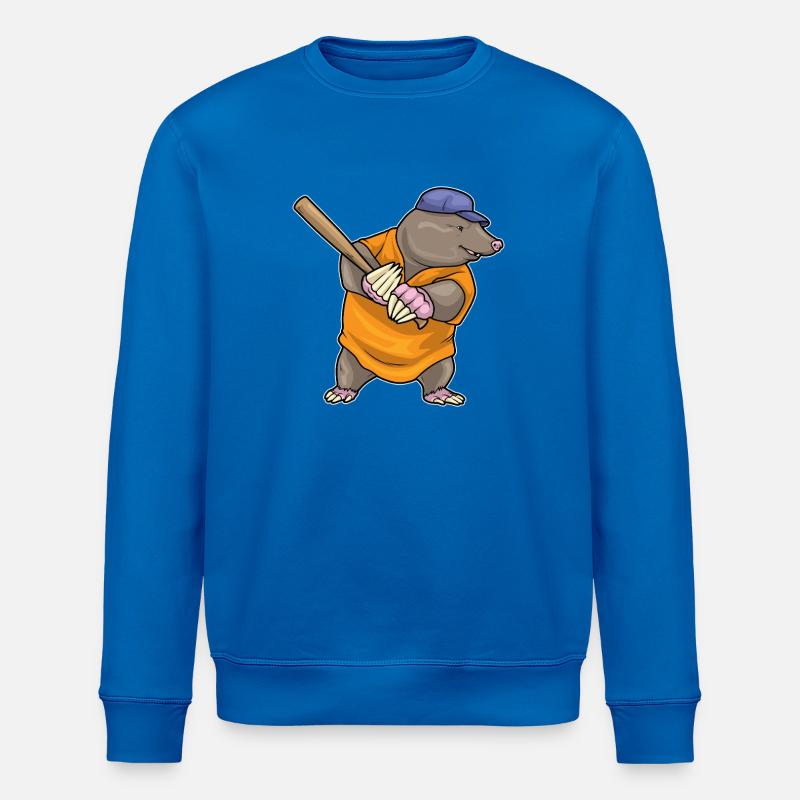 Taupe Baseball Batte de Baseball - Sweat bio ROLLER Stanley/Stella Unisexe - bleu roi
