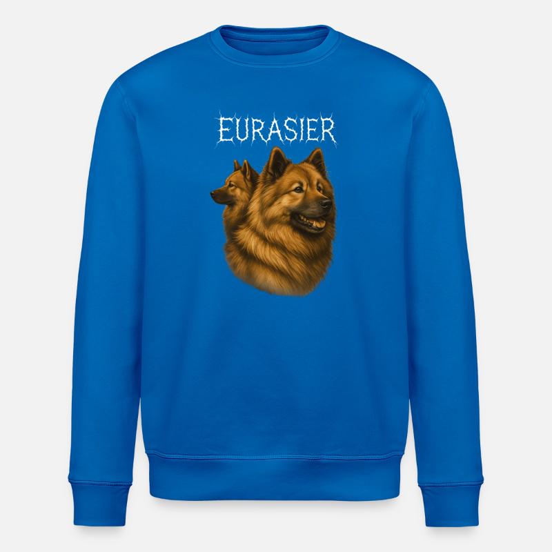 Eurasiens - Sweat bio ROLLER Stanley/Stella Unisexe - bleu roi