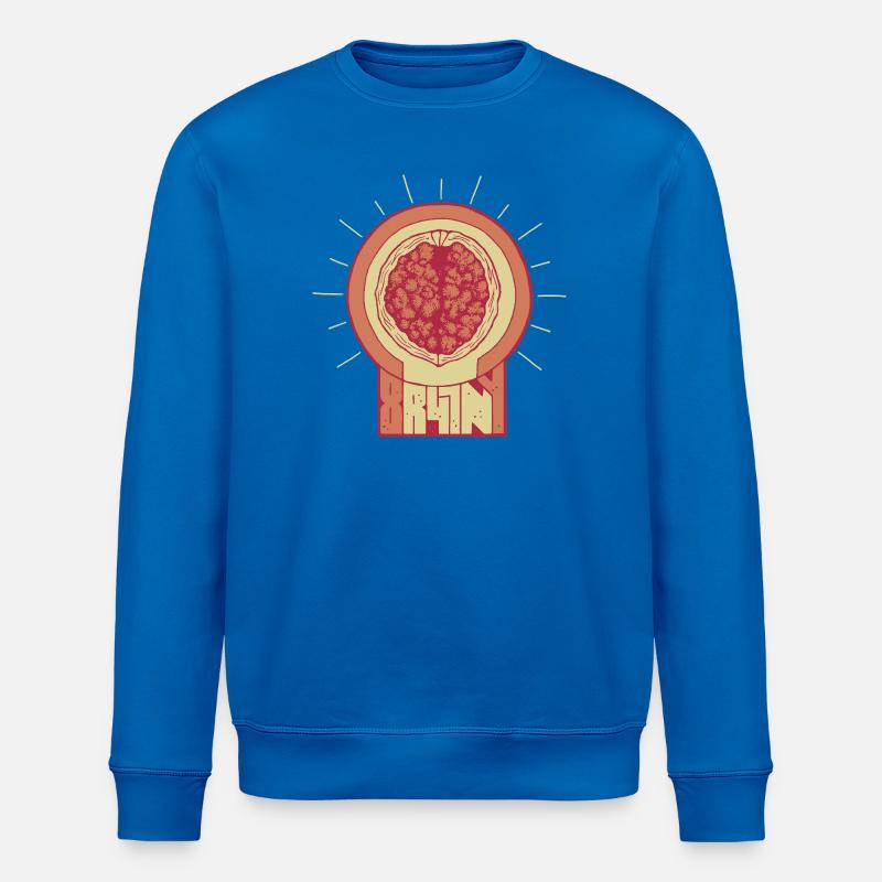 Brainy - Stanley/Stella Unisex Bio-Sweatshirt ROLLER - Königsblau