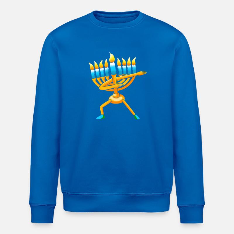 Hanukkah Chanukkah Hanukah - Stanley/Stella Unisex Bio-Sweatshirt ROLLER - Königsblau