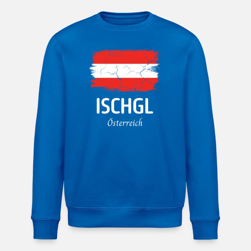 Ischgl - Stanley/Stella Unisex Bio-Sweatshirt ROLLER - Königsblau