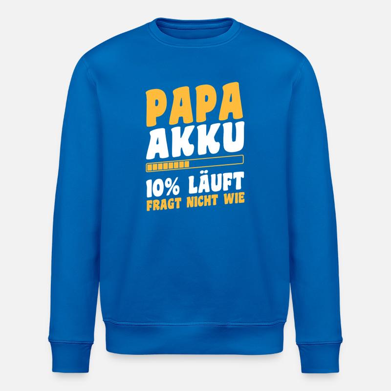 Tochter Sohn - Stanley/Stella Unisex Bio-Sweatshirt ROLLER - Königsblau