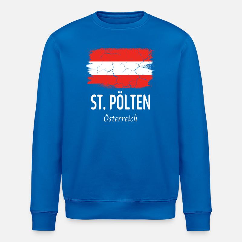 St. Pölten - Stanley/Stella Unisex Bio-Sweatshirt ROLLER - Königsblau