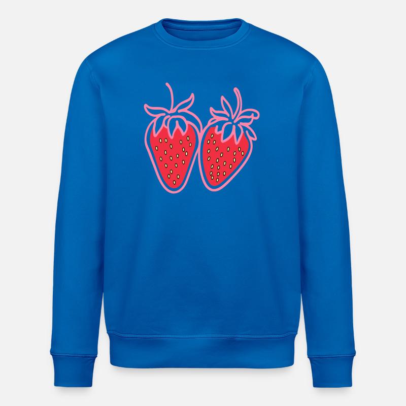 Fraise - Sweat bio ROLLER Stanley/Stella Unisexe - bleu roi
