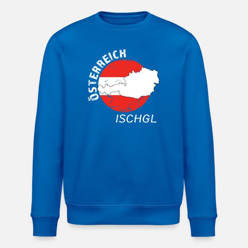 Ischgl - Stanley/Stella Unisex Bio-Sweatshirt ROLLER - Königsblau