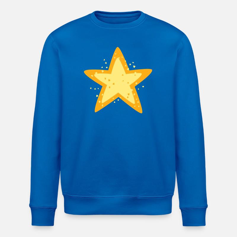 Shining Star Dessin animé Illustration - Sweat bio ROLLER Stanley/Stella Unisexe - bleu roi