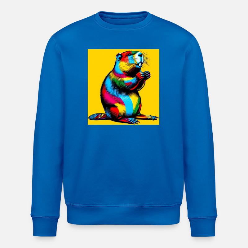 Bieber - Stanley/Stella Unisex Bio-Sweatshirt ROLLER - Königsblau