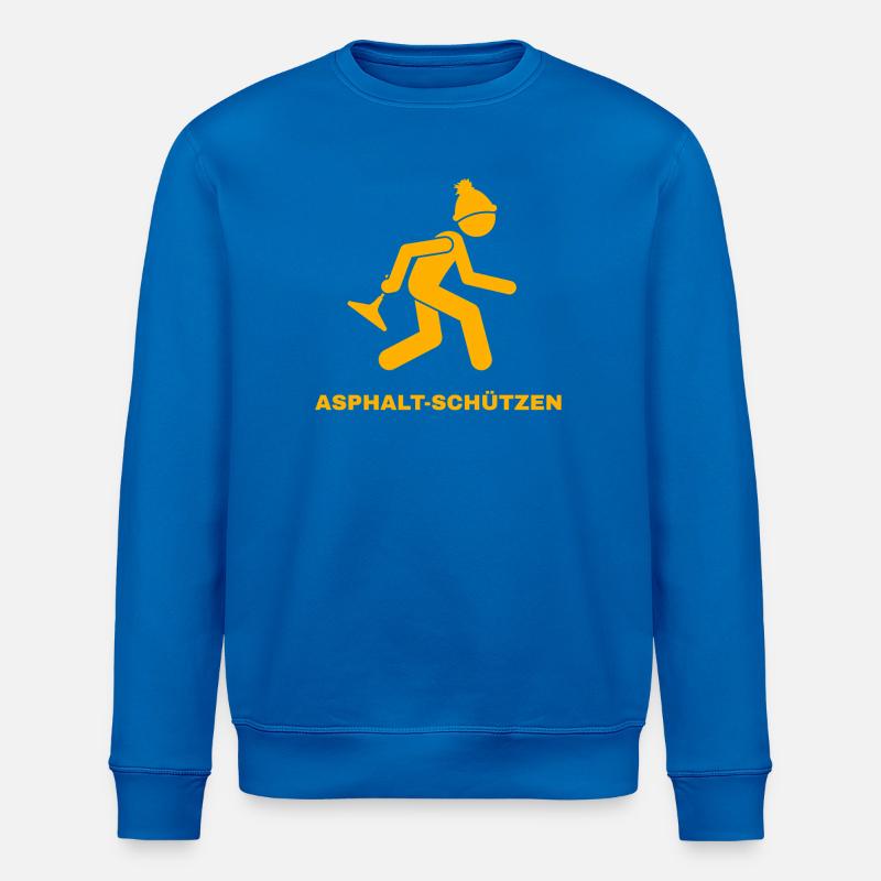 Asphalt-Schützen orange - Stanley/Stella Unisex Bio-Sweatshirt ROLLER - Königsblau