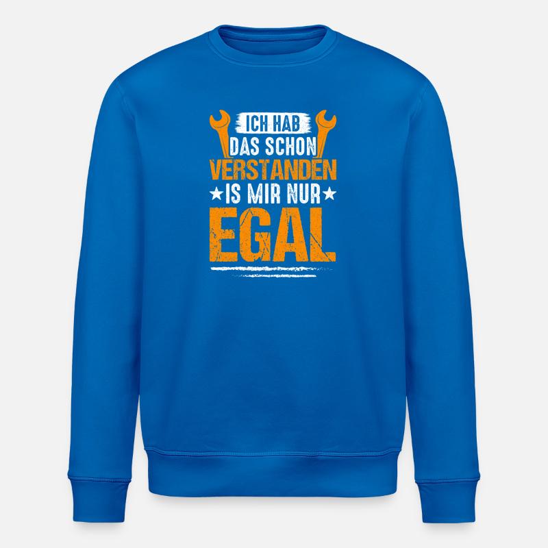 Got it: Doesn't matter, grunge, typo - Stanley/Stella ROLLER Unisex Organic Sweatshirt - royal blue