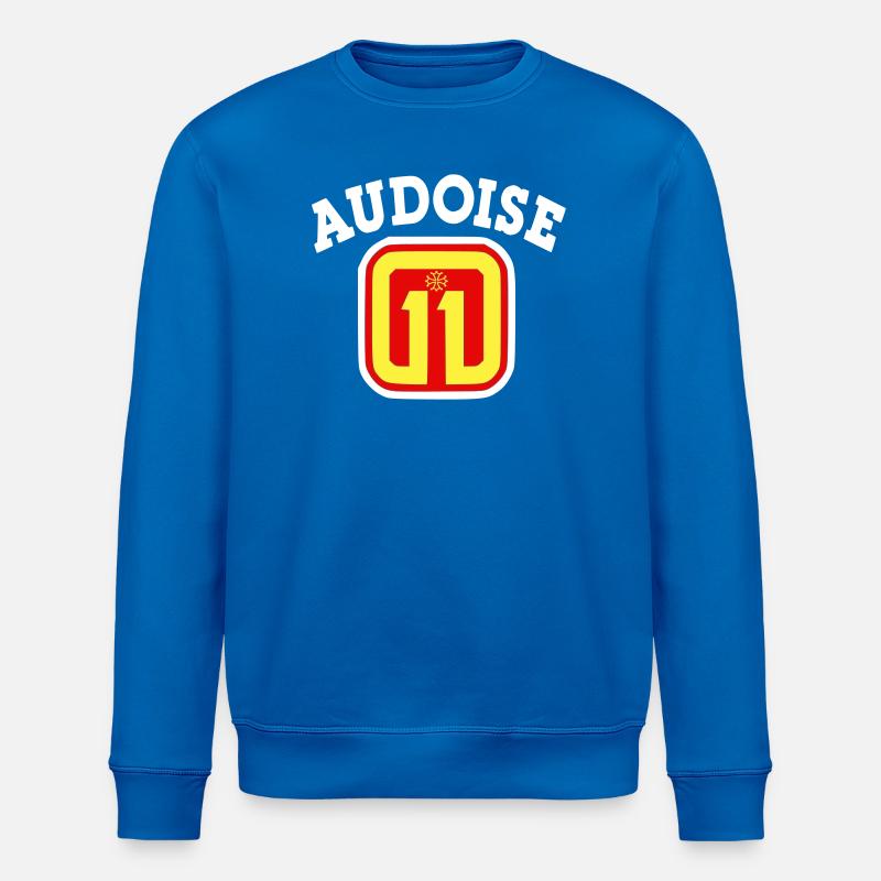 Audoise 11 Logo - Stanley/Stella Unisex Bio-Sweatshirt ROLLER - Königsblau