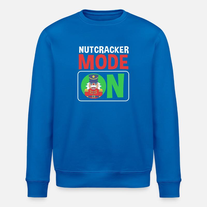 Nutcracker Christmas - Stanley/Stella ROLLER Unisex Organic Sweatshirt - royal blue