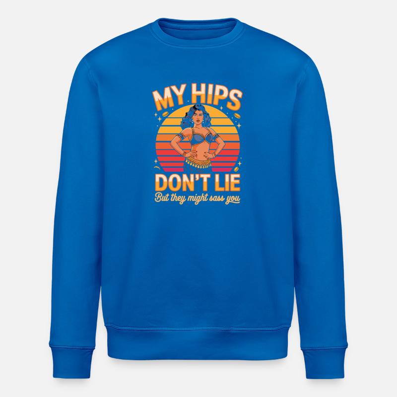 Neon Sunset Hip Dance - Stanley/Stella ROLLER Unisex Organic Sweatshirt - royal blue