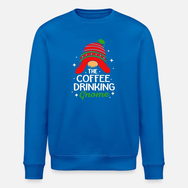 Gnom Kaffee - Stanley/Stella Unisex Bio-Sweatshirt ROLLER - Königsblau