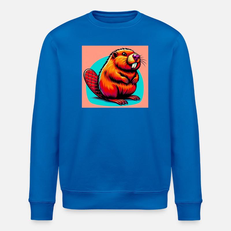 Bieber - Stanley/Stella Unisex Bio-Sweatshirt ROLLER - Königsblau