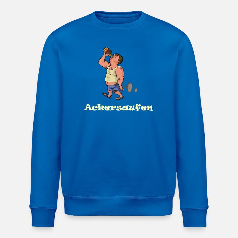 Ackersaufen - Sweat bio ROLLER Stanley/Stella Unisexe - bleu roi