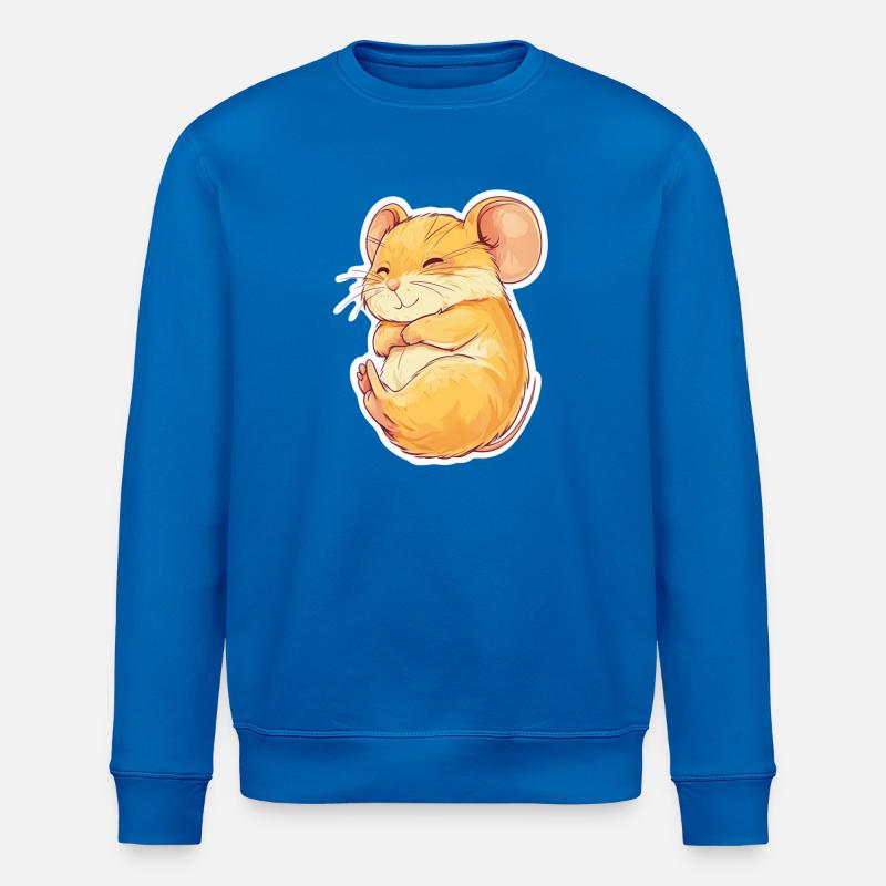 souris - Sweat bio ROLLER Stanley/Stella Unisexe - bleu roi