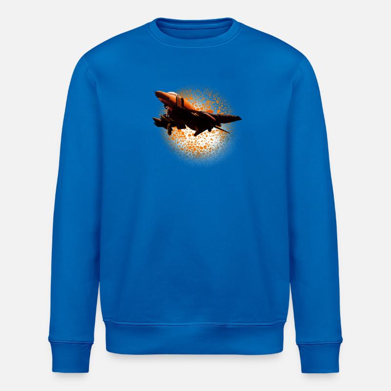 F-4 Phantom - Sweat bio ROLLER Stanley/Stella Unisexe - bleu roi