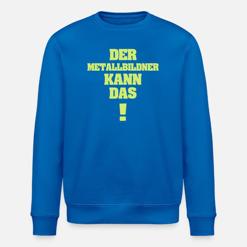 Lustig Metallbildner - Stanley/Stella Unisex Bio-Sweatshirt ROLLER - Königsblau